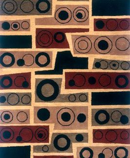 Contemporary carpet # 202